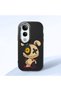 Vivo V50 Lite Compatible Case Camera Protector Black Silicone Couple Phone Case Character Patterned