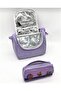 A+ Quality Lilac Girl Rabbit Fox Primary School Orthopedic 3-Piece Set with Pen Holder, Foil-Lined Lunch Bag, 4 Compartments 492 - 8
