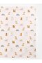 Mixed Striped and Cat Printed Cotton Single Duvet Cover Set (W6) - 5