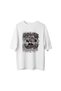 Men's Oversize T-Shirt Vintage Music Graphic Print Relaxed Fit Casual Wear Comfortable Modern Stylish Elegant - 2