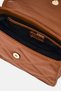 Women Brand Logo Cross Body Bag, Brown - 4