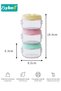 6 PCS Baby Food Containers, Reusable Infant Food Storage Jars, Small Snack Container with Lids for Infant & Babies, Microwave Dishwasher Friendly - 8