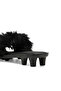 Fenty X Slide Chic Fur Women's Black Slippers - 6