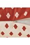 Soft Feel Koro Throw Pillow Cover - Burgundy - 30X50 cm - 5