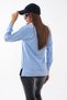 Women's Crew Neck Sweatshirt with Slit Detail 255261 - 265043 - 5