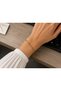 Gold Color Geometric Detailed Chain Women's Steel Bracelet – Adjustable