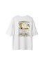 Women's Oversized T-Shirt Mountain Adventure Themed Retro Printed Short Sleeve Relaxed Fit Nature Lover Casual - 2