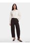 Peak New Season Brown High Striped Women's Balloon Pants