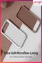 Alpha Gray Liquid Velvet Matte Silicone Case for iPhone 17 Air - 4