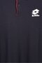 Men Sportswear Fit Short Sleeve Outdoor Polo Shirt, Navy Blue - 5