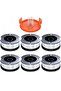 Spools for Black & Decker, 1.65mm x 9m, includes 1 cap & 1 spring.