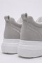 Cloudlift Women's Hidden Heel Sneaker Suede Daily Comfortable Sports Shoes Height Increasing 8cm - 5