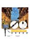 7m solar LED string lights waterproof. - 4