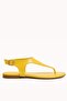 Isabel Women's Patent Leather Flip-Flop Sandals with Ankle Buckle and Comfortable Sole - 2