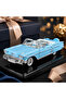 1:18 1958 Chevy Impala Blue Diecast Model Classic Car - 5