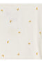 Ecru Butterfly Patterned Girls' T-Shirt - 2
