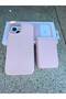 iPhone 16 Compatible Pink Color Leather Animated Card Holder with Magsafe Featured Case and Magsafe Featured Card Holder