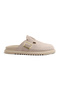 Women's Suede Orthopedic Sole Adjustable Buckle Daily Comfortable Stylish Thick Sole Sabo Slippers - 5