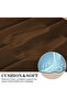 Beige Memory Foam Bathroom Rug Set 3 Piece, Non Slip Extra Soft Absorbent Bath Mats, Machine - 4