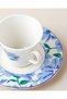 Bluvia Porcelain 4 Piece Coffee Cup Set for 2 People 80 ml Blue - 4