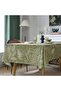 Printed tablecloth, 100 x 140 cm, square dining tables, machine washable, durable rectangular tablecloth, home, restaurant, and b... - 4