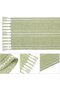 Tasseled tablecloth, spring kitchen and dining table decoration; bohemian-style rectangular crocheted lace mesh table runner; rus... - 5