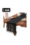 piece - Tablecloth - Lace Table Runner - 30x260 cm - Lace Tassels - Dining or Coffee Table Decoration - Luxurious Look - Off-white