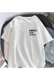 Mi̇ngalondon Karasuno High School Printed White Unisex Oversize T-Shirt - 2