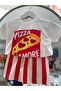 Pizza Baskılı Şortlu Takım - 2