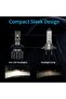 H7 LED Headlight Bulb, 16000LM 6000K High Low Beam Halogen Replacement LED Bulbs Cool White, - 3