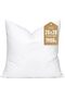 Synthetic Down Pillow Insert, 22x22 Down Alternative Throw Pillow Insert. Ultra Soft Fluffy