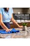 Kitchen Towels - Microfiber Waffle Weave Towels | White | 16 x 16 in. (6 Pack) | Absorbent, No Lint, - 5