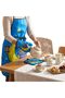مريلة مطبخ سعودية تراثية 3 قطع بتصميم الدلة مقاومة للماء | Saudi Heritage 3-Pc Dallah Kitchen Set - - 4