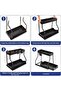 Under Sink Organizer, Detachable 2 Tier Under Sink Storage with Sliding Drawer, Hanging Cup and Hook - 5