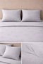 Rize Bezi Organic Woven Duvet Cover Set Double Size