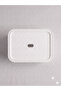 White Lid Medium Size 9 Liters 40X30X10 cm Polypropylene Plastic Organizer - Toy Box and Storage Basket - 4