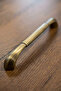 Verona 160 mm Antique Yellow Zamak Furniture Handle – 20 cm Cabinet and Drawer Handle - 6