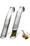 2 Pcs Stainless Steel Tea Infusers with Extra Fine Mesh, Long Handle Design for Easy Steeping, Suita