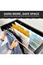 Wall Mounted Laundry Drying Rack, Retractable & Foldable, 31.5" Wide, 13.2 Linear Ft, 5 Heavy-Duty A - 4