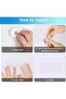 Shower Rack Hook, 8Pcs Adhesive Replacement Sticker Transparent Strong Hook, Bathroom Shower - 4