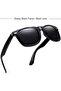 Classic Square Sunglasses for Men Women Polarized UV400 Protection | Lightweight Rectangular - 3
