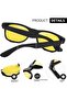 Classic Square Sunglasses for Men Women Polarized UV400 Protection | Lightweight Rectangular - 5