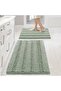 Bathroom Rugs Mat Set 2 Pack, Soft Super Absorbent Microfiber Shaggy Bath Rugs, U-Shaped Co