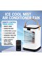 USB-powered desktop fan with mist and timer functions - oscillating humidifier with remote control - ABS water tank - quiet personal air circulator - 2