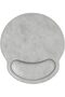 PU Leather Mouse Pad with Memory Foam Wrist Rest, Ergonomic Support, Anti-Slip Base, Edge Stitched,