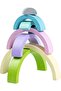 Wooden Stacker Blocks, Educational Stacking Toy for S (One Size) - 6