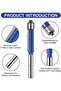 Trimming end mills 4pc 6mm shank 82.2x12.7mm. - 2