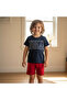 Children's Cotton Printed Navy Blue Color 2-Piece Set Cb1060 - 4