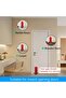 Portable door lock travel security no-drill for hotel. - 2