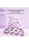 Adjustable Roller Skates for Kids, Double Roller Illuminating Skates with All Wheels Light up Fun Il - 3